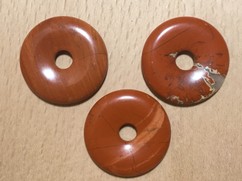 Jaspe rouge donut